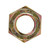 M6-1.00 Hex Nut, Yellow Zinc M6-1.00