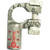 2/0 AWG, Positive, Right Elbow, Battery Terminal Crimp-On 2/0
