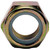 3/4"-16 Nylon Insert Lock Nut, Yellow Zinc 3/4"-16