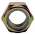 1/2"-13 Nylon Insert Lock Nut, Yellow Zinc 1/2"-13