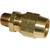 1/2" I.D., 3/8" NPT, Male Connector Hose Fittings, 338 B Series - 33808BY26 1/2"