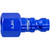 1/4" Blue T Plug - Female 1/4"