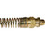 1/2" I.D., 3/8" NPT, Male Connector Hose Fittings with Spring Guard, 338 B Series - 33808BY36 1/2"