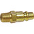 3/8" Body Size, 3/8" MPT Parker 20 Brass Nipples (Industrial interchange) - PHBH2E 3/8"