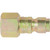 1/4" FPT Milton P-Style Tru-Flate/Parker interchange Series Plugs, Plated Case Hardened Steel 1/4"