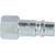 3/8" FPT Milton G-Style industrial interchange Series Plugs, Plated Case Hardened Steel 3/8"