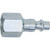 M Style Plug - 3/8" NTP Female - Plated Steel M