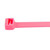 Fluorescent Cable Tie - Pink, 50 Tensile Strength Fluorescent