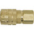 M-Style Coupler - 1/4" NTP Female - Brass Body & Sleeve M-Style