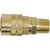 M-Style Coupler - 3/8" NTP Male - Brass Body & Sleeve M-Style