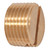 1/8 MPT, Brass Pipe Slotted Plug - 3150X2 1/8