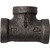 1" x 1" x 1" Tee Fitting, Schedule 40 Black Pipe, Class 150 - BP801 1"