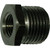 1/2" x 1/8" Hex Bushing, Sch. 40 Black Pipe Fitting, Class 150 - BP7012X18 1/2"