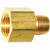1/2" FPT x 3/8 MPT, Brass Pipe Adapter - 3200X8X6 1/2"