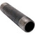1" x 6" Welded Steel Nipple, Sch. 40 Black Pipe Fitting, Class 150 - BP601X6 1"