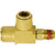 1/2" Tube O.D. x 1/4" MPT, D.O.T. Air Brake Quick Connect Swivel Male Run Tee - 1871X8X4S 1/2"