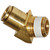 1/2" Tube O.D. x 1/2" MPT, D.O.T. Air Brake Quick Connect 45 deg Male Elbow - 1880X8X8 1/2"