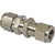 1/4" Tube O.D. Bulkhead Union, Double-Ferrule Stainless Steel 1/4"