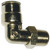 1/4" Tube O.D. x 1/8" MPT, Push Connect, Inch Swivel 90 deg Male Elbow - 1169X4S 1/4"