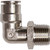 3/8" Tube O.D. x 1/8" MPT, Push Connect, Inch Swivel 90 deg Male Elbow - 1169X6X2S 3/8"