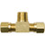 1/2" Tube O.D. x 1/4" MPT, D.O.T. Air Brake Compression Male Branch Tee - 1472X8X8X4 1/2"