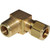 1/2" Tube O.D. x 3/8" MPT, D.O.T. Air Brake Compression 90 deg Male Elbow - 1469X8 1/2"