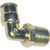 3/8" Tube O.D. x 1/4" MPT, Push Connect, Inch Swivel 90 deg Male Elbow - 1169X6S 3/8"