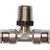 1/4" Tube O.D. x 1/4" MPT, Push Connect, Inch Male Branch Tee Swivel - 1172X4X4S 1/4"