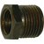 3/8" x 1/4" Hex Bushing, Sch. 40 Black Pipe Fitting, Class 150 - BP7038X14 3/8"