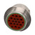 14-12/20-14 AWG, Receptacle, 19 Positions HD30 14-12/20-14