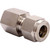 1/4" Tube O.D. x 1/8" FPT Female Connector, Double-Ferrule Stainless Steel 1/4"