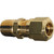 3/8 Tube O.D. x 1/8 MPT, D.O.T. Air Brake Compression Male Connector - 1468X6X2 3/8