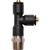1/2" Tube O.D. x 1/4" NPT, Male Run Tees, DOT Composite Push to Connect - B1871X8X4 1/2"
