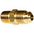 3/8" Tube O.D. x 1/4" MPT, SAE 45 deg Flare Male Ball Check Connector - 43X6 3/8"
