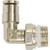 5 mm Tube O.D. x 1/4" Thread Size, Push Connect, Metric Male Elbow Swivel 5