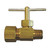 5/16 Tube O.D. x 1/4 MPT, Compression Straightway Needle Valve - A6755 5/16