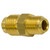 1/4" SAE Tube x 3/16" Inverted Male, SAE 45 Degree Flare Adapter 1/4"