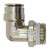 12 mm Tube O.D. x 12 mm Thread Size, Push Connect, Metric Male Elbow Swivel (Universal BSPT/BSPP) - 1169X12MX8PTS 12