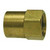 5/16" Tube O.D. x 1/8" FPT, Inverted Flare Female Connector 5/16"