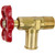 1/2" MPT, Pipe to Hose Shut-Off Drain Cock 1/2"