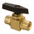 1/4 in, Compression, Instrumentation 2-WAY Ball Valve - FF9059404 1/4