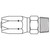 3/4" Male Pipe Rigid, 104 N Series, Field Attachable Hose Fittings - 10412N112 3/4"