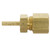 3/16" Tube O.D. x 1/4" Comp. Tube Size, Mini-Barb Compression Connector 3/16"