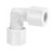 3/8" Tube O.D., Union Elbow Molded Compression Tube Fittings - 1565X6 3/8"