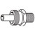 1/2" Insert, 338 B Series, Field Attachable Hose Fittings - 1391X8 1/2"