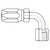 1/2" Hose I.D. JIC 37 Degree Female Swivel 90 Degree Elbow, 247 N Series 1/2"
