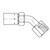 1/4" JIC 37 deg Female Swivel 45 deg Tube Elbow, Coll-O-Crimp E Series Hose Fittings - 04E684 1/4"