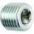 1/4" Hex Socket Plug, Steel Hose Adapters 1/4"