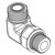 1" Straight Thread O-ring 90 Degree Elbow, For-Seal, Hose Adapters 1"