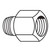 3/8" x 3/8" Female JIC 37 deg Swivel to Female Pipe, JIC 37 deg, Hose Adapters 3/8"
